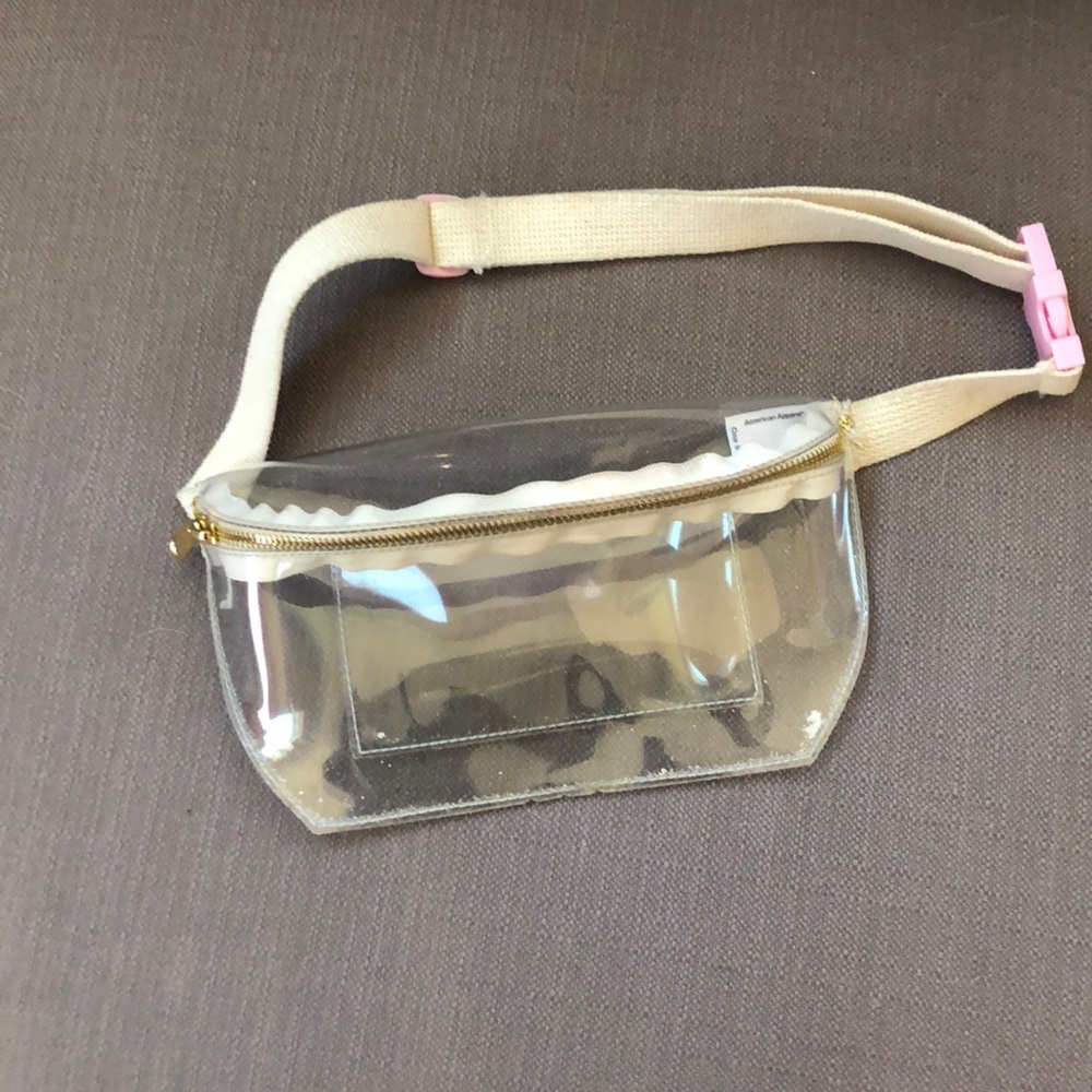 Transparent fanny pack